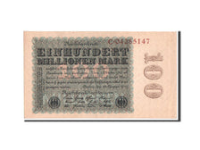 Banknote, Germany, 100 Millionen Mark, 1923, AU(55-58)
