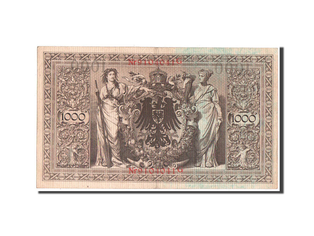 Geldschein, Deutschland, 1000 Mark, 1910, SS