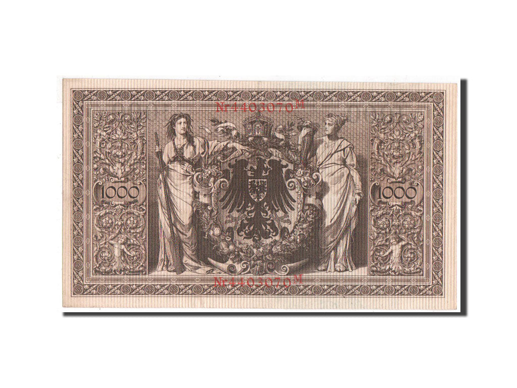 Banknote, Germany, 1000 Mark, 1910, AU(55-58)