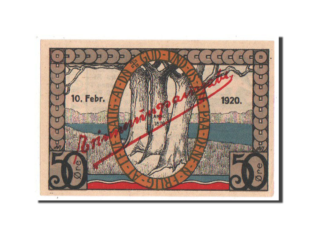 Banknote, Germany, Augustenburg, 50 Öre, 1921, UNC(63), Mehl:54.2