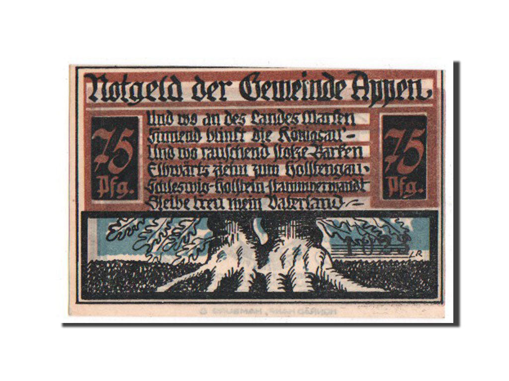 Banknote, Germany, Schleswig-Holstein, 25 Pfennig, 1921, UNC(65-70), Mehl:39.1