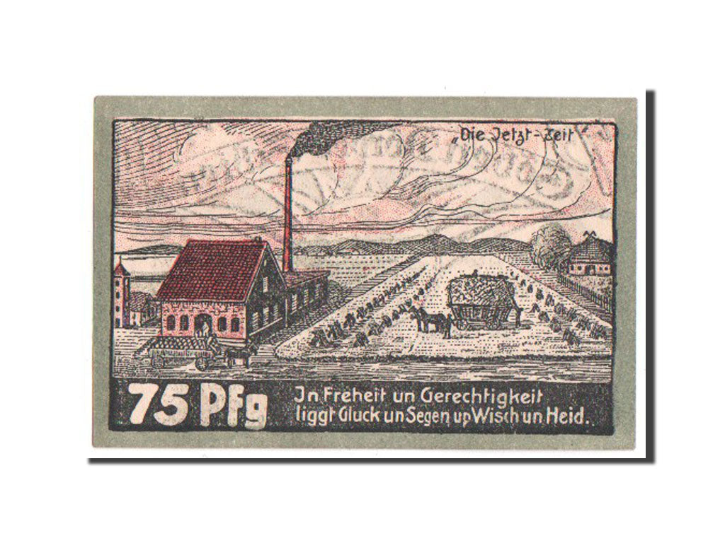 Banknote, Germany, Hannover, 75 Pfennig, 1921, UNC(63), Mehl:38.1b