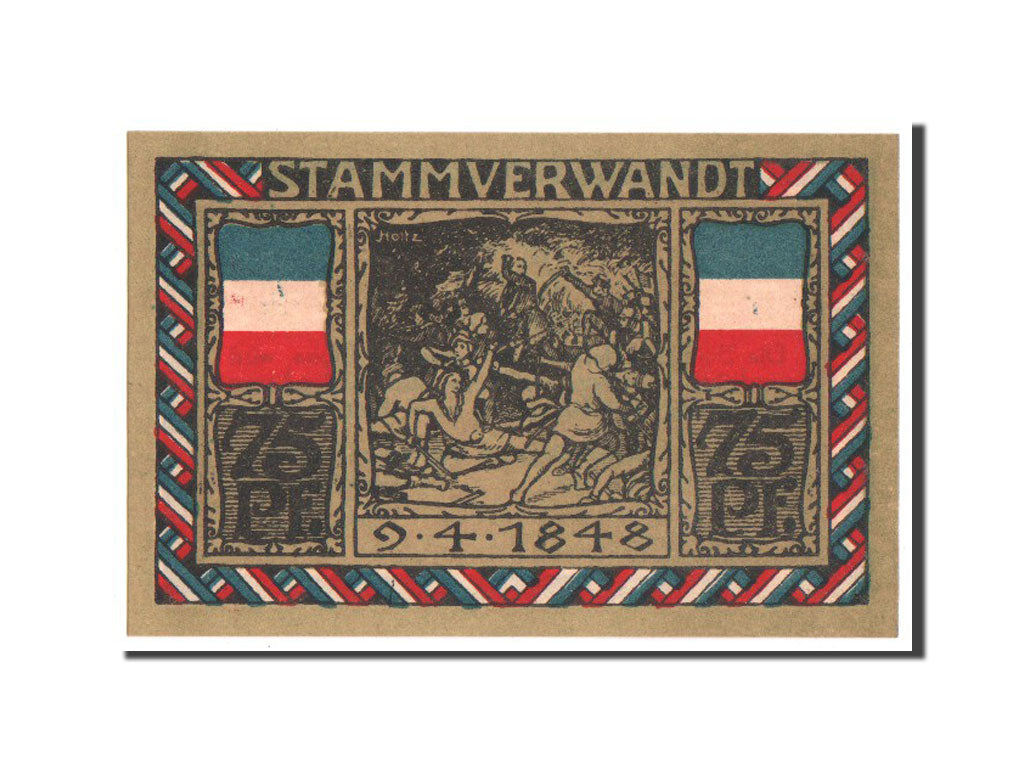 Banknote, Germany, Altona, 75 Pfennig, 1922, UNC(63), Mehl:29.1