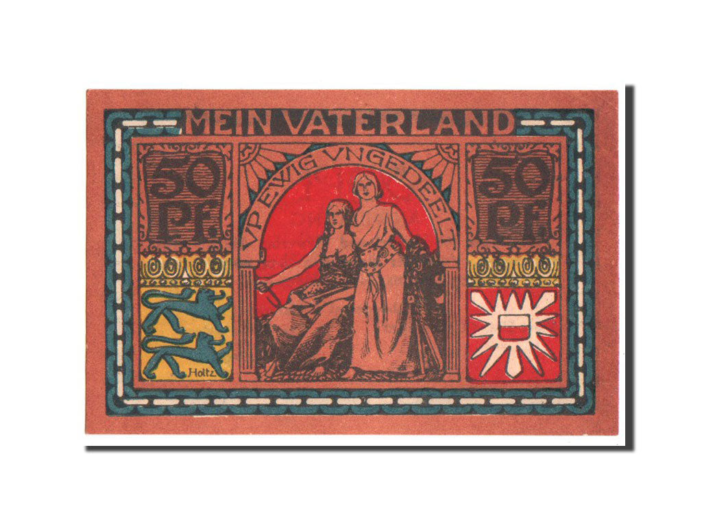 Banknote, Germany, Altona, 50 Pfennig, 1922, UNC(63), Mehl:29.1