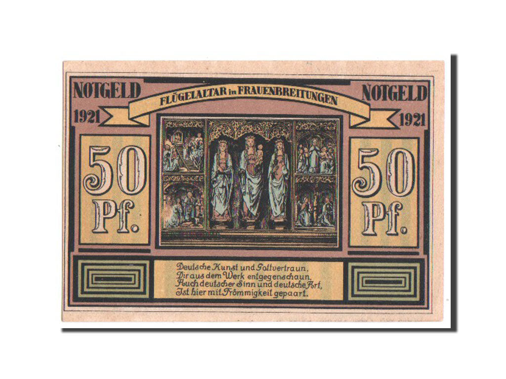 Banknote, Germany, Sachsen-Meiningen, 50 Pfennig, 1921, UNC(63), Mehl:18.1.5