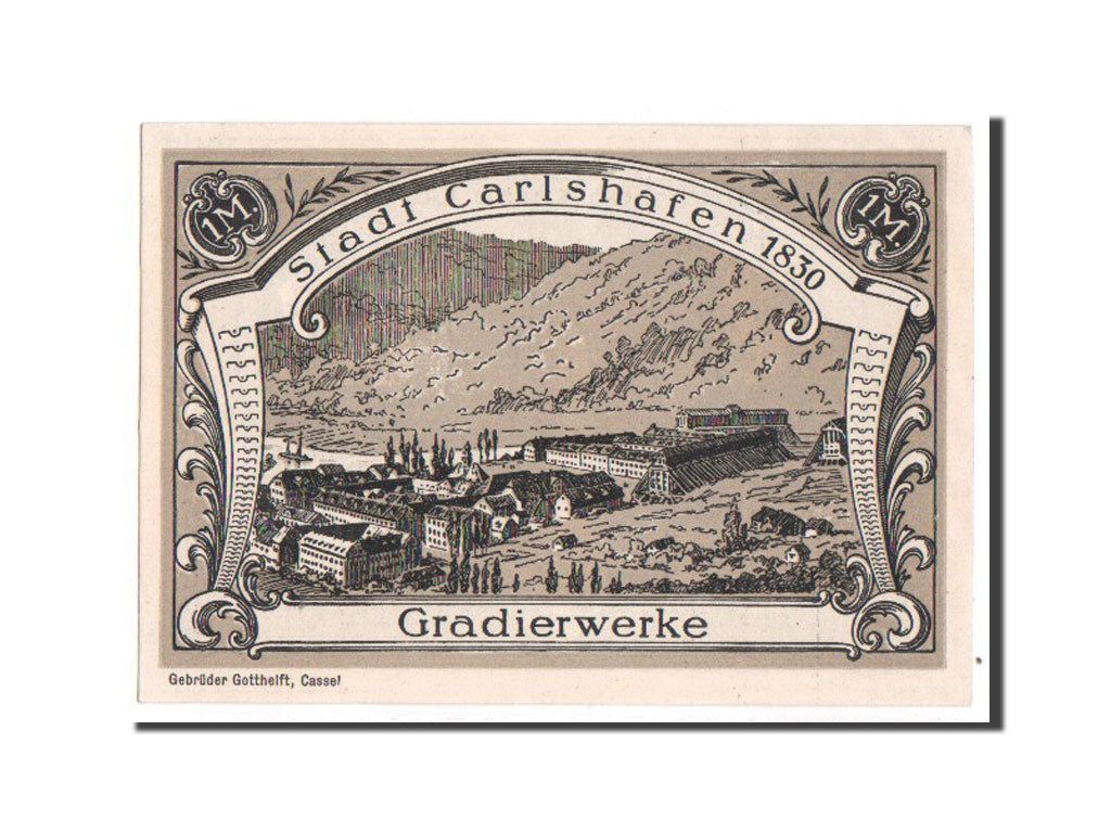 Banknote, Germany, Hessen-Nassau, 1 Mark, 1922, UNC(65-70), Mehl:222.1a
