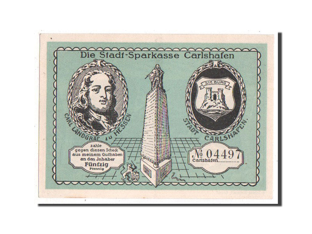 Banknote, Germany, Hessen-Nassau, 50 Pfennig, 1922, UNC(65-70), Mehl:222.1a
