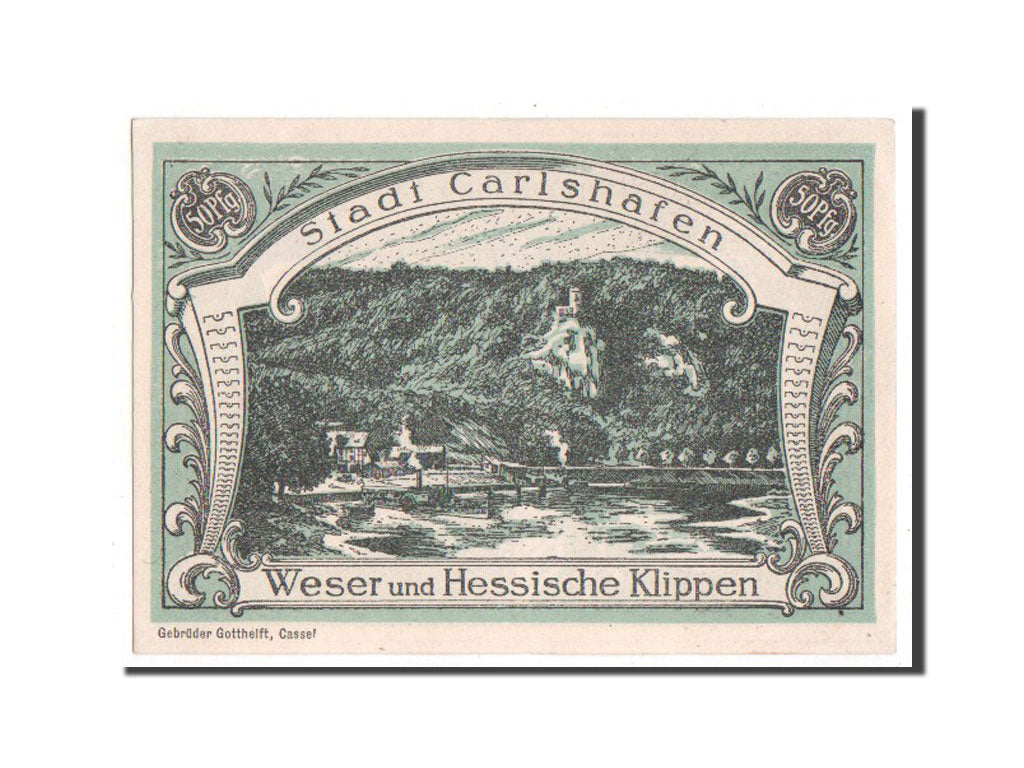 Banknote, Germany, Hessen-Nassau, 50 Pfennig, 1922, UNC(65-70), Mehl:222.1a