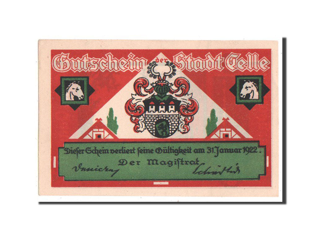Banknote, Germany, Celle, 25 Pfennig, 1922, UNC(65-70), Mehl:226.2a
