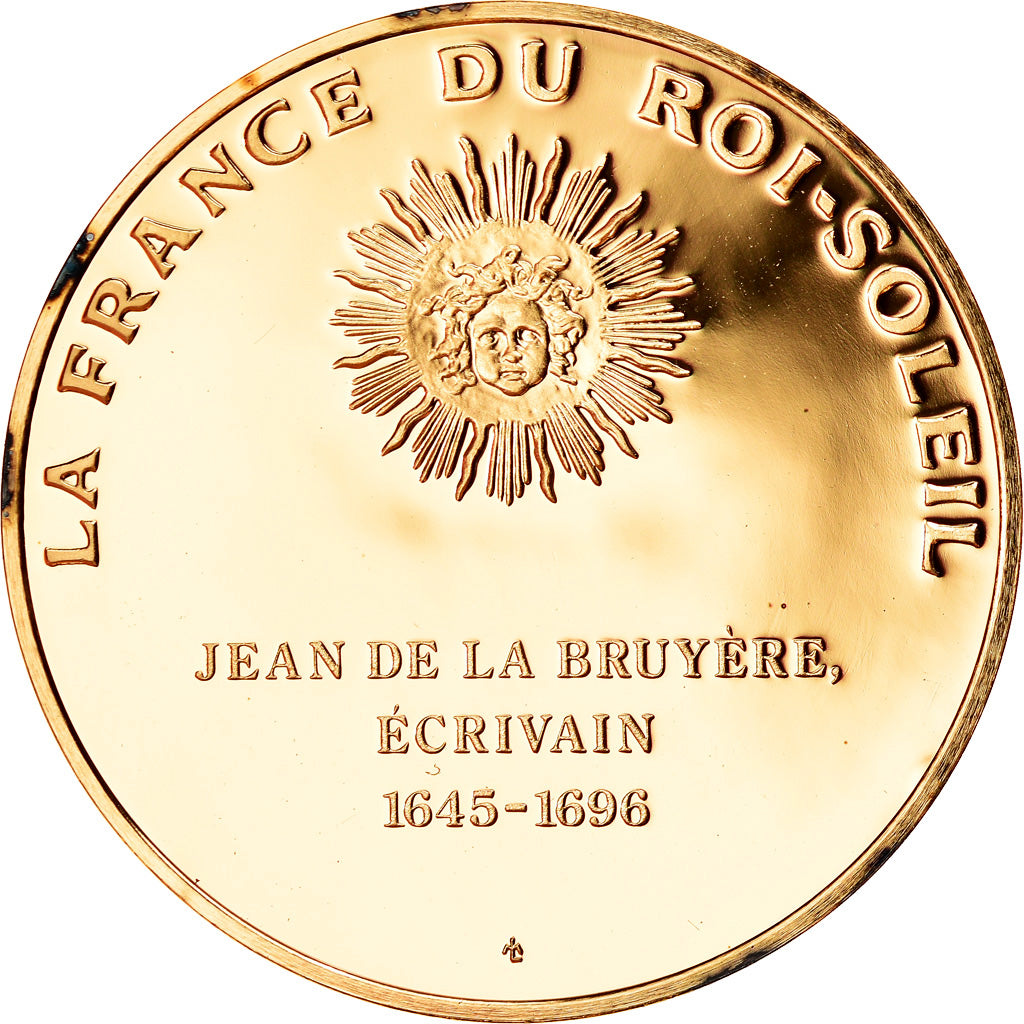 France, Médaille, Jean de la Bruyere, La France du Roi Soleil, SPL, Vermeil