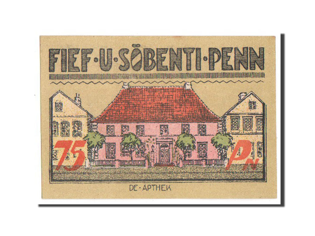 Banknote, Germany, Bredstedt, 75 Pfennig, 1921, UNC(64), Mehl:159.1