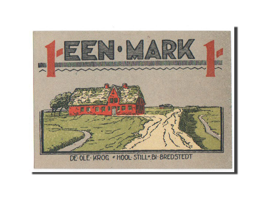 Banknote, Germany, Schleswig-Holstein, 1 Mark, 1921, UNC(64), Mehl:159.1