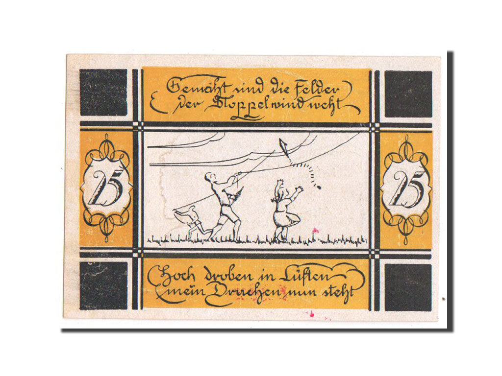 Banknote, Germany, Bilsen, 25 Pfennig, 1921, UNC(63), Mehl:105.1
