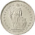 Moneta, Szwajcaria, Franc, 1970, Bern, AU(50-53), Miedź-Nikiel, KM:24a.1