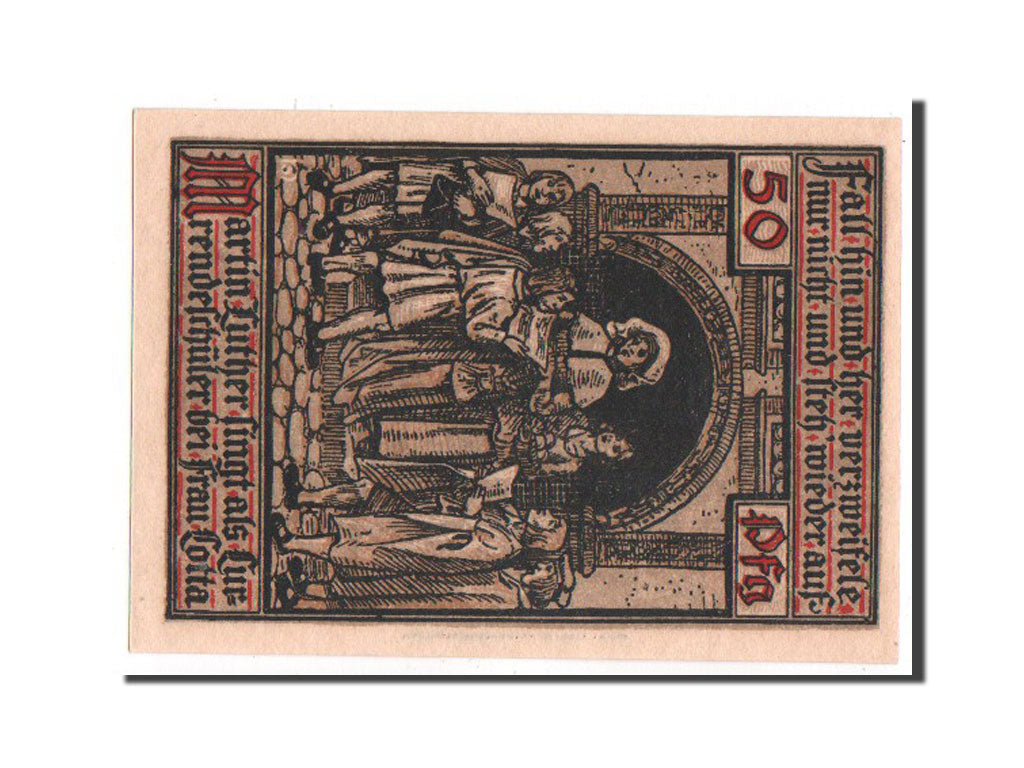 Banknote, Germany, Eisenach Stadt, 50 Pfennig, 1921, UNC(63), Mehl:320.3