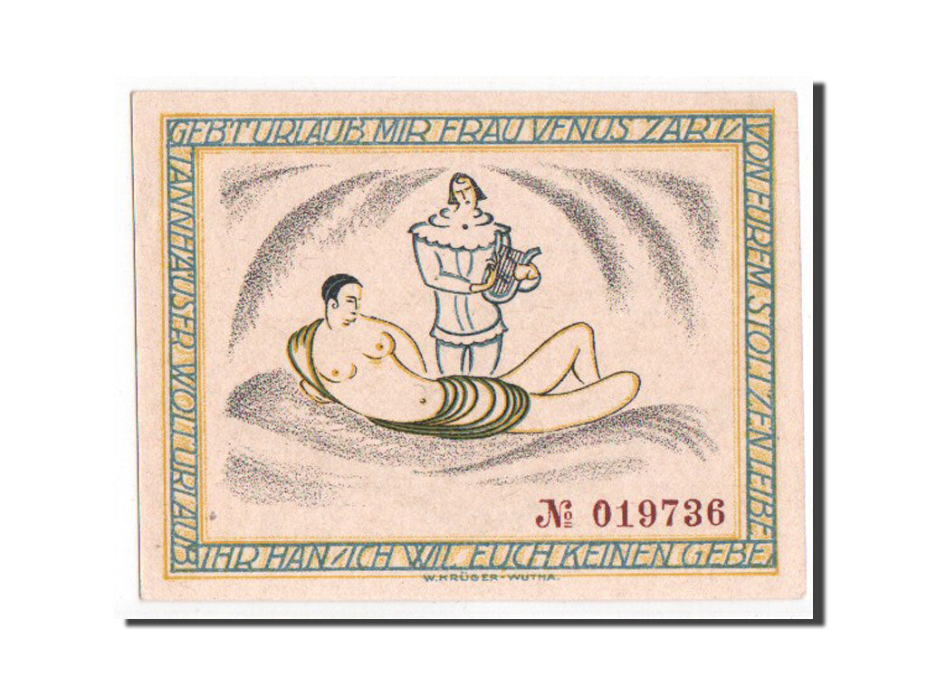 Banknote, Germany, Sachsen-Weimar-Eisenach, 50 Pfennig, 1921, UNC(63)