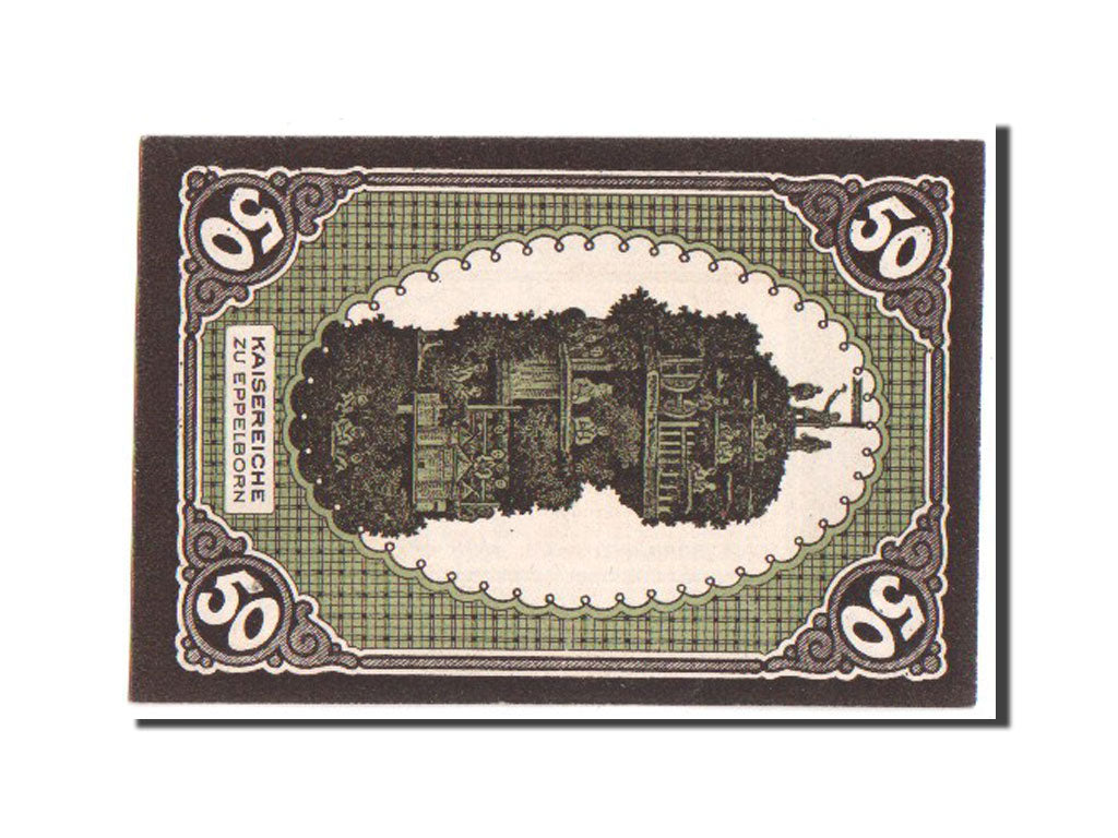 Banknote, Germany, Eppelborn Dirmingen Burgermeisterel, 50 Pfennig, 1921