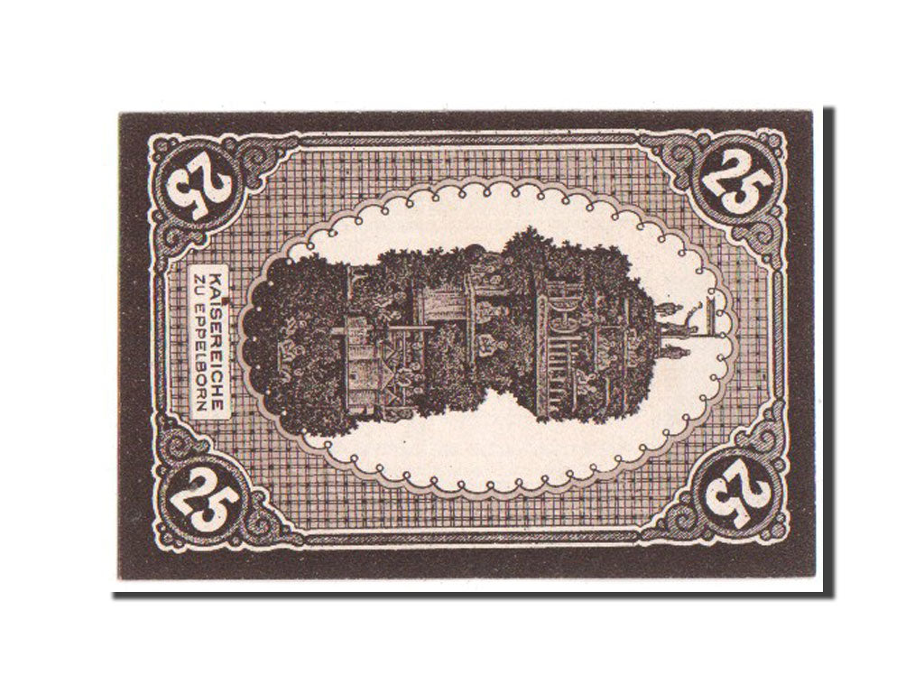 Banknote, Germany, Eppelborn Dirmingen Burgermeisterel, 25 Pfennig, 1921
