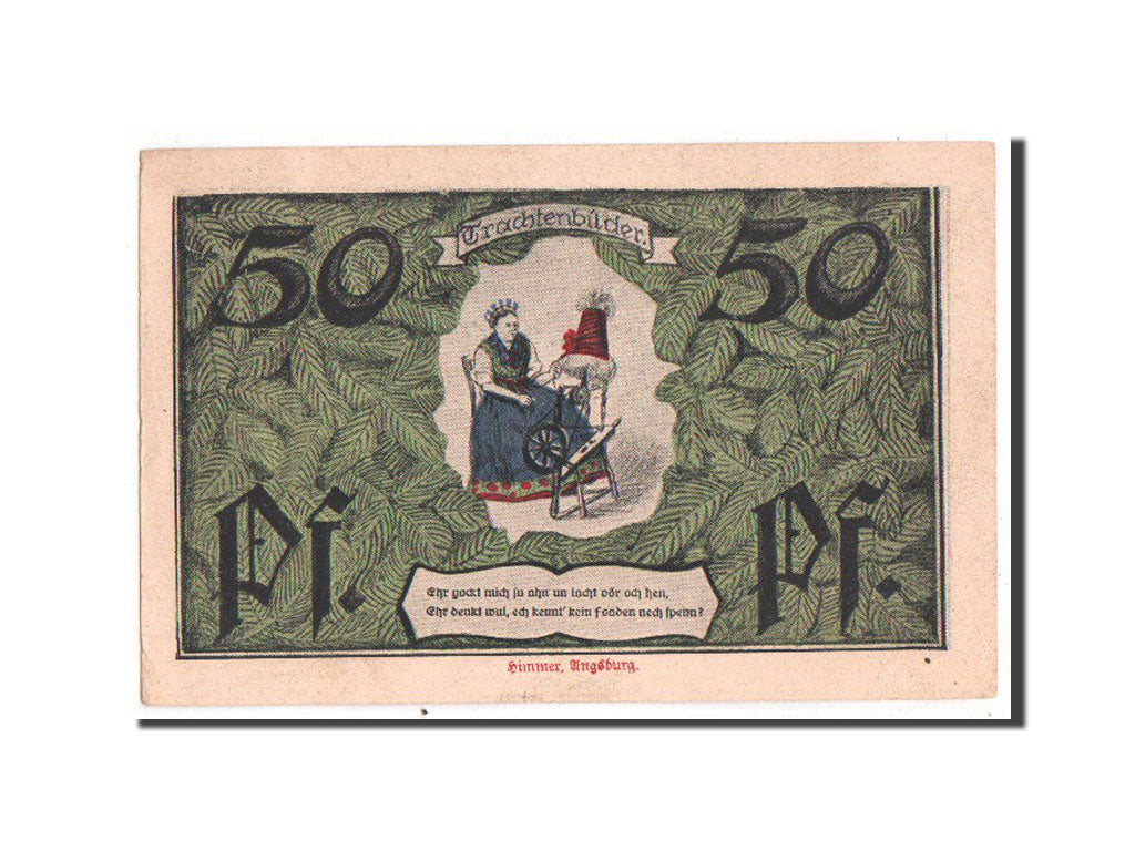 Banknote, Germany, Provinz Sachsen, Thüringischer Teil, 50 Pfennig, 1921
