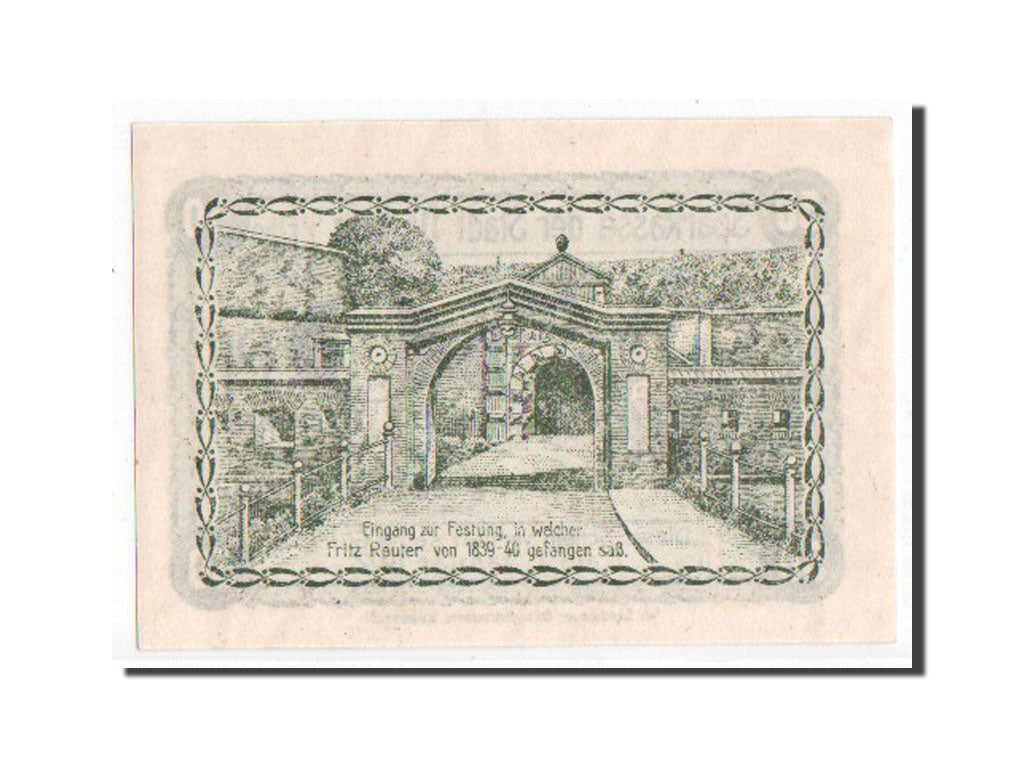 Banknote, Germany, Domitz Stadt, 50 Pfennig, 1921, UNC(65-70), Mehl:278.1