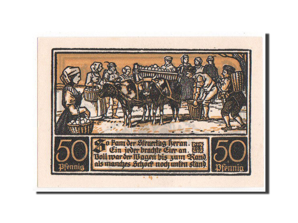 Banknote, Germany, Ditfurt Gemeinde, 50 Pfennig, 1921, UNC(65-70), Mehl:275.2