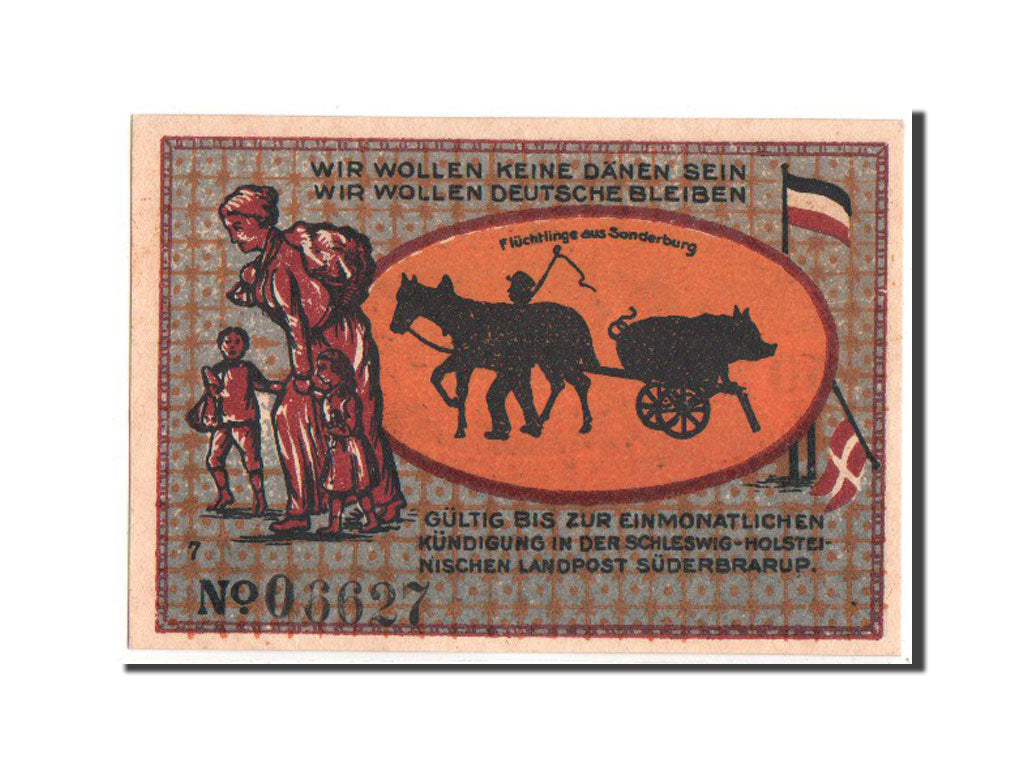 Banknote, Germany, Suderbrarup, 50 Pfennig, 1921, UNC(63), Mehl:1294.7f