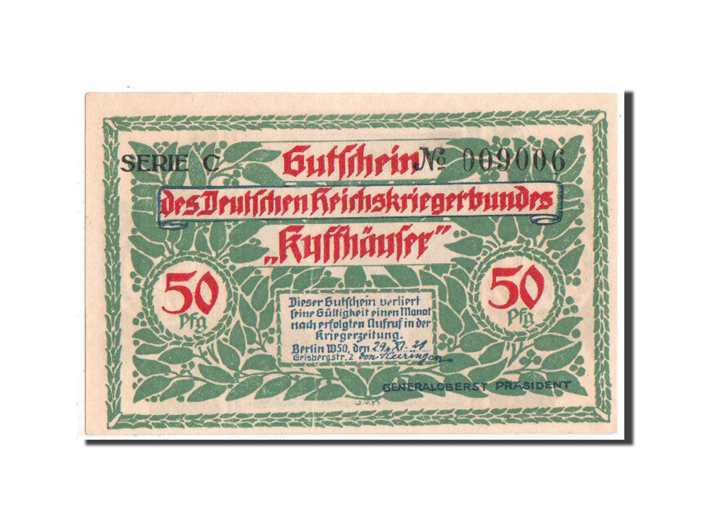 Banknote, Germany, Berlin Stadt, 50 Pfennig, 1922, UNC(63), Mehl:91.1