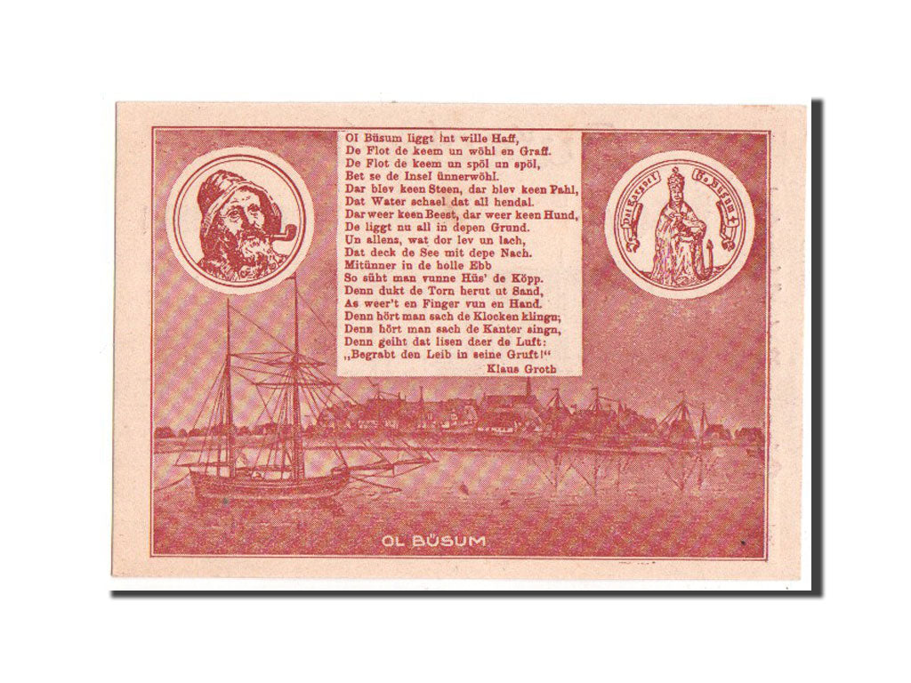Banknote, Germany, Schleswig-Holstein, 50 Pfennig, 1921, UNC(63), Mehl:203.1a