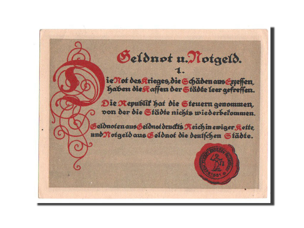 Banknote, Germany, Grossrudestedt, 25 Pfennig, 1921, UNC(63), Mehl:485.1