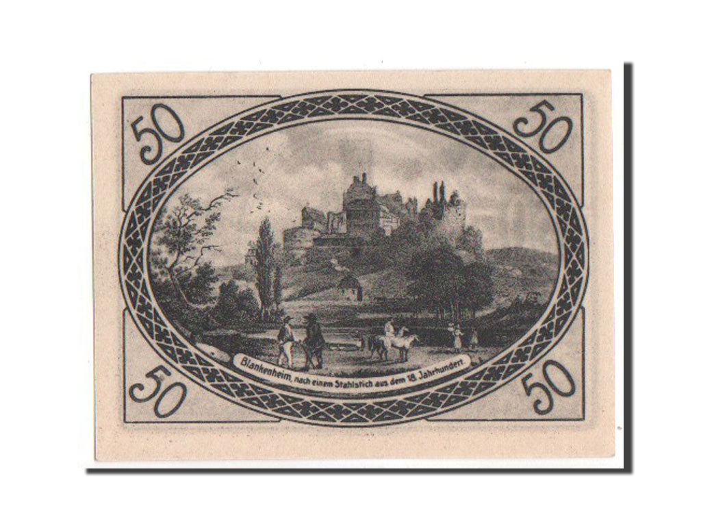 Banknote, Germany, Rheinland, 50 Pfennig, 1921, UNC(63), Mehl:424.1