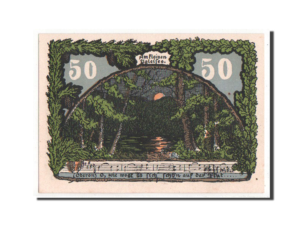 Banknote, Germany, Eutin Stadt, 50 Pfennig, 1921, UNC(63), Mehl:357.1