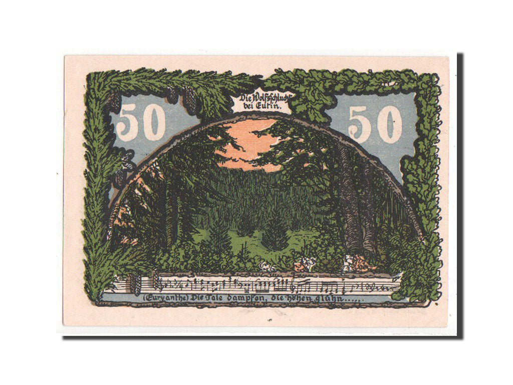 Banknote, Germany, Eutin Stadt, 50 Pfennig, 1921, UNC(63), Mehl:357.1