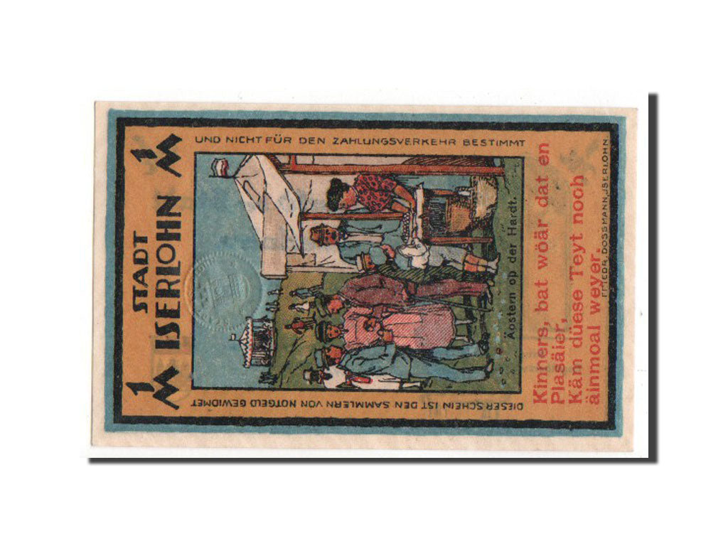 Banknote, Germany, Westfalen, 1 Mark, 1921, UNC(65-70), Mehl:647.1