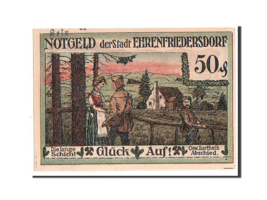 Banknote, Germany, Sachsen, 50 Pfennig, 1921, UNC(65-70), Mehl:312.1b