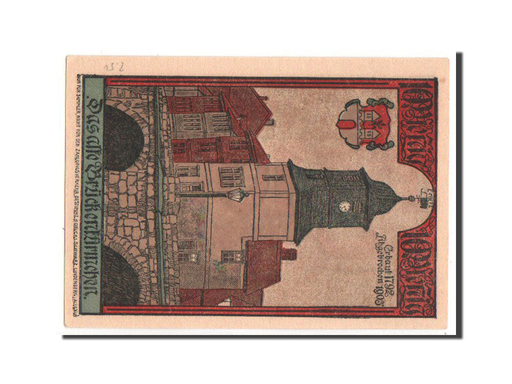 Banknote, Germany, Eschwege Stadt, 10 Pfennig, 1922, UNC(63), Mehl:352.2a