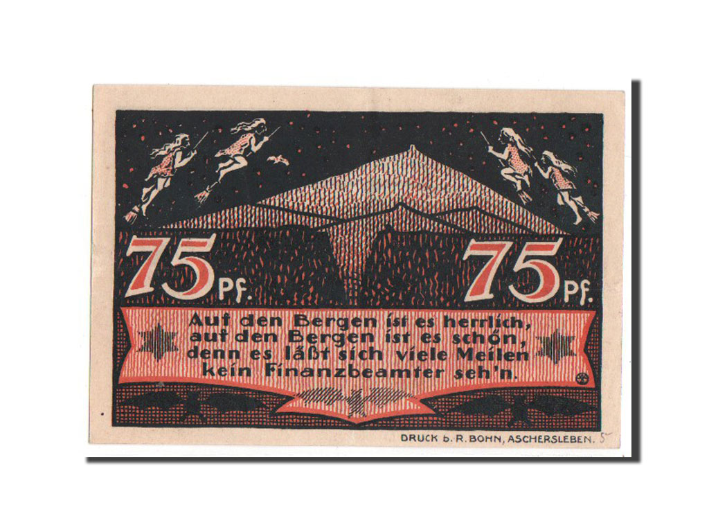 Banknote, Germany, Provinz Sachsen, 75 Pfennig, 1921, UNC(63), Mehl:49.2