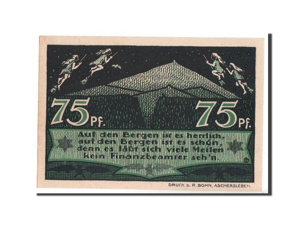 Banknote, Germany, Provinz Sachsen, 75 Pfennig, 1921, UNC(63), Mehl:49.1