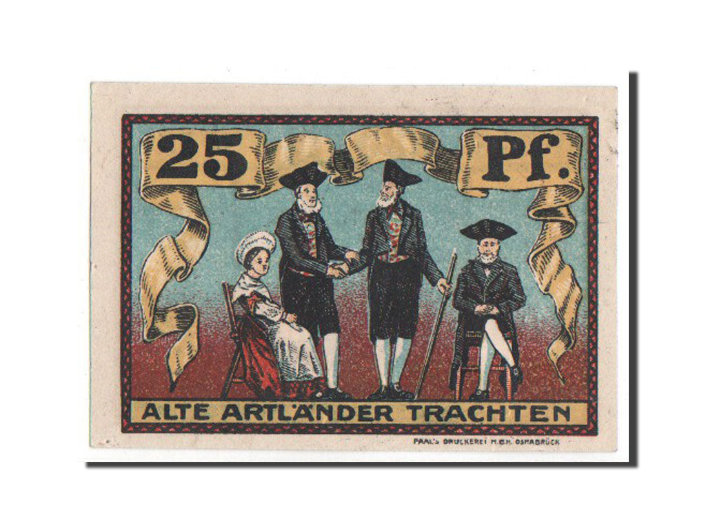 Banknote, Germany, Hannover, 25 Pfennig, 1921, UNC(63), Mehl:58.1