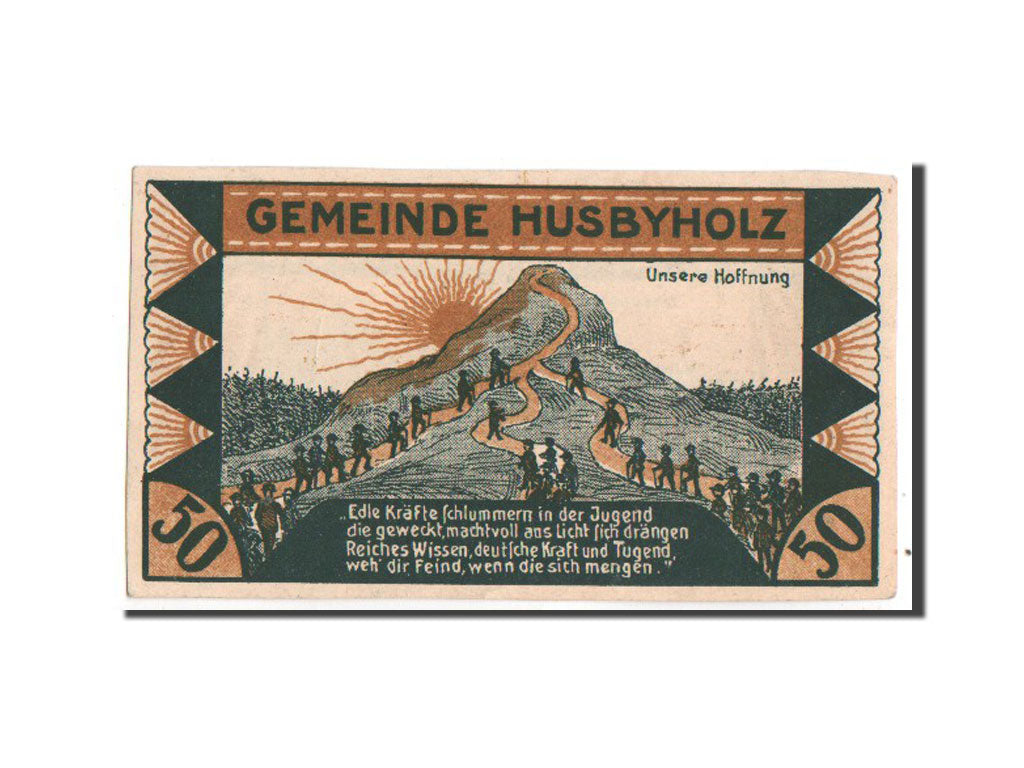 Banknote, Germany, Husbyholz, 50 Pfennig, 1921, UNC(63), Mehl:638.1