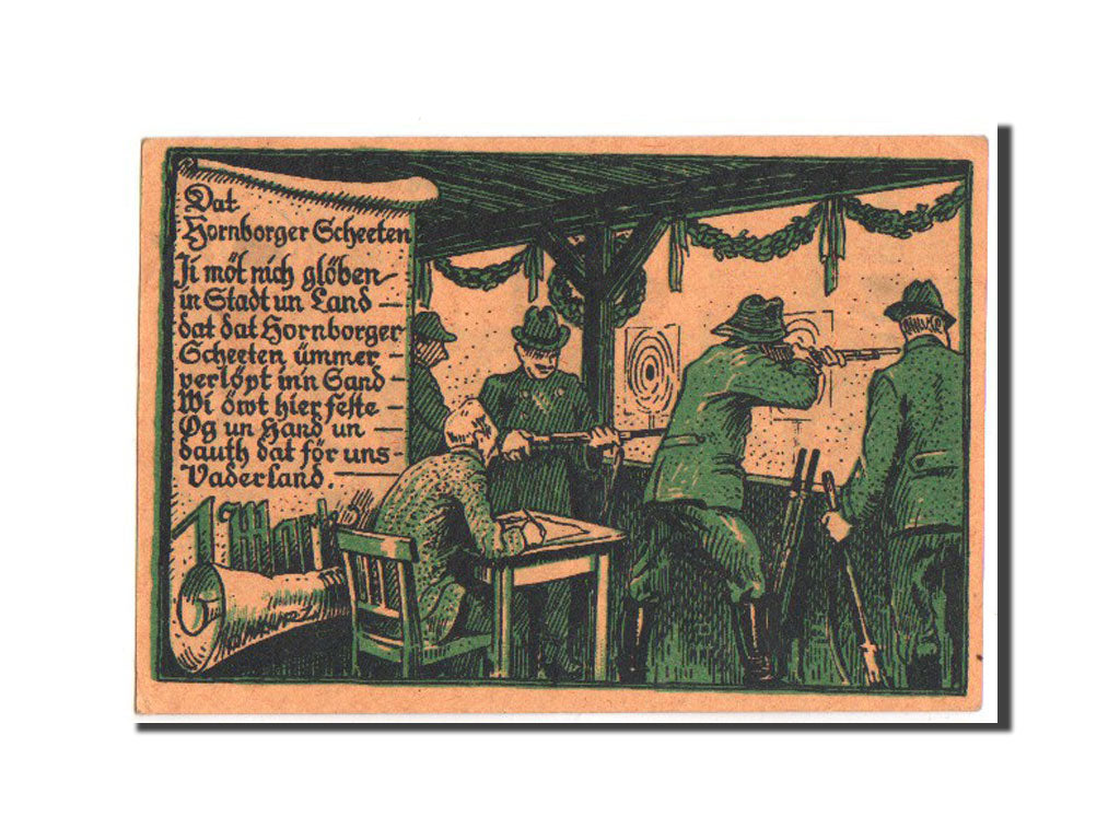 Banknote, Germany, Horneburg, 1 Mark, 1922, UNC(60-62), Mehl:631.1