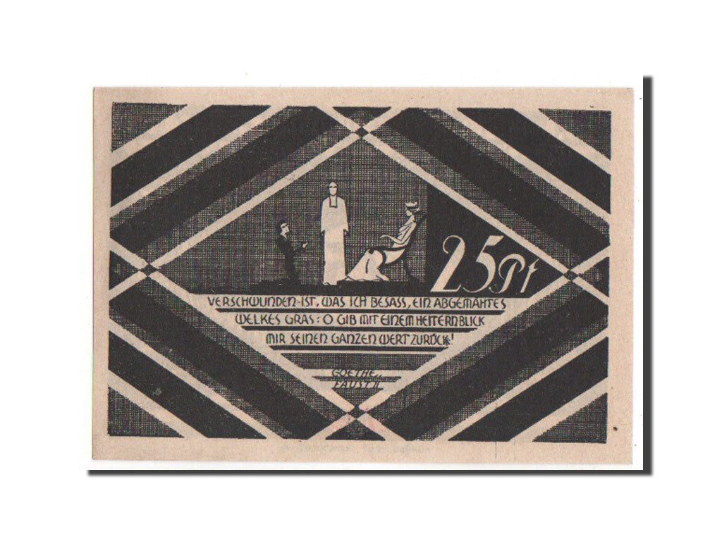 Banknote, Germany, Hasloh, 25 Pfennig, 1921, UNC(63), Mehl:584.2a