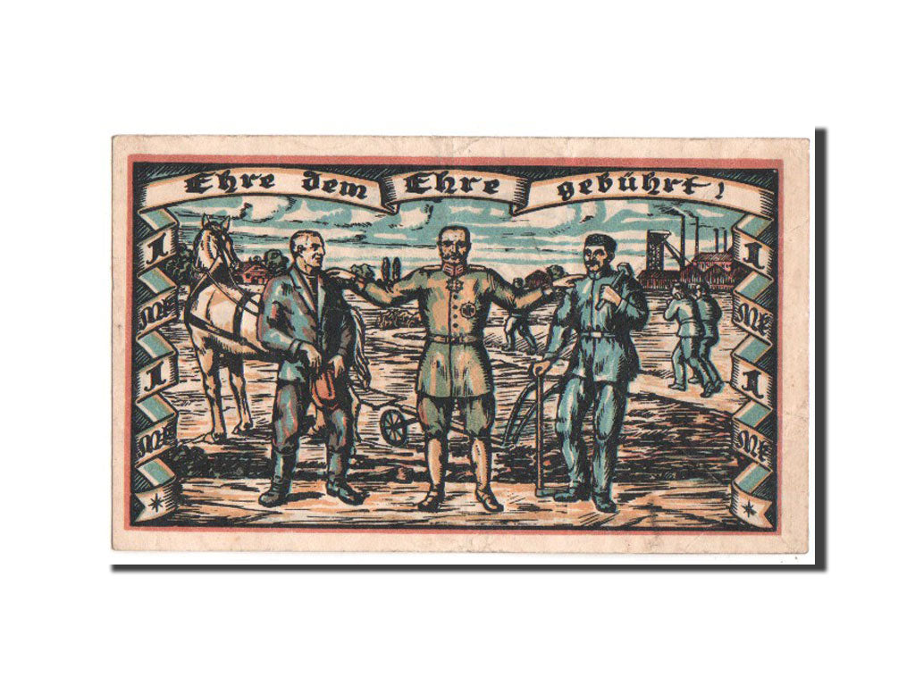 Banknote, Germany, Hannover, 1 Mark, 1922, EF(40-45), Mehl:571.1
