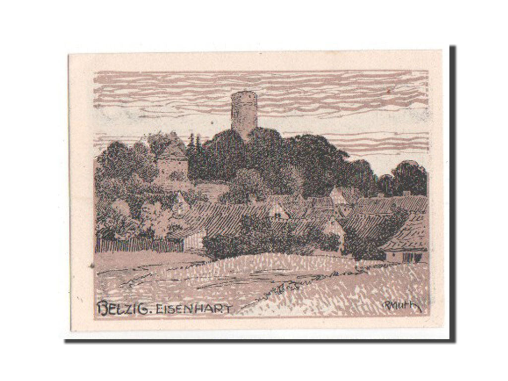 Banknote, Germany, Brandenburg, 50 Pfennig, UNC(63), Mehl:71.1