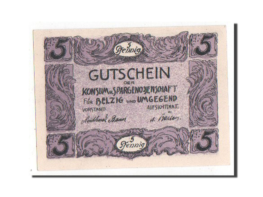 Banknote, Germany, Brandenburg, 5 Pfennig, UNC(63), Mehl:71.1