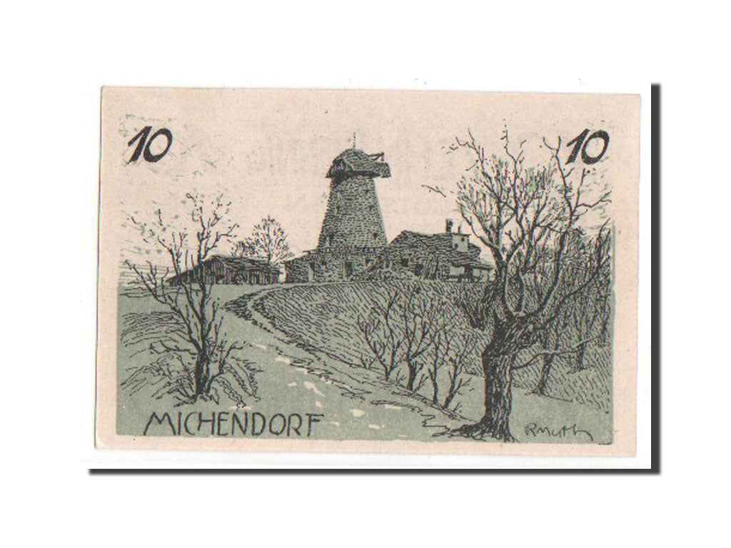 Banknote, Germany, Brandenburg, 10 Pfennig, 1921, UNC(63), Mehl:887.1