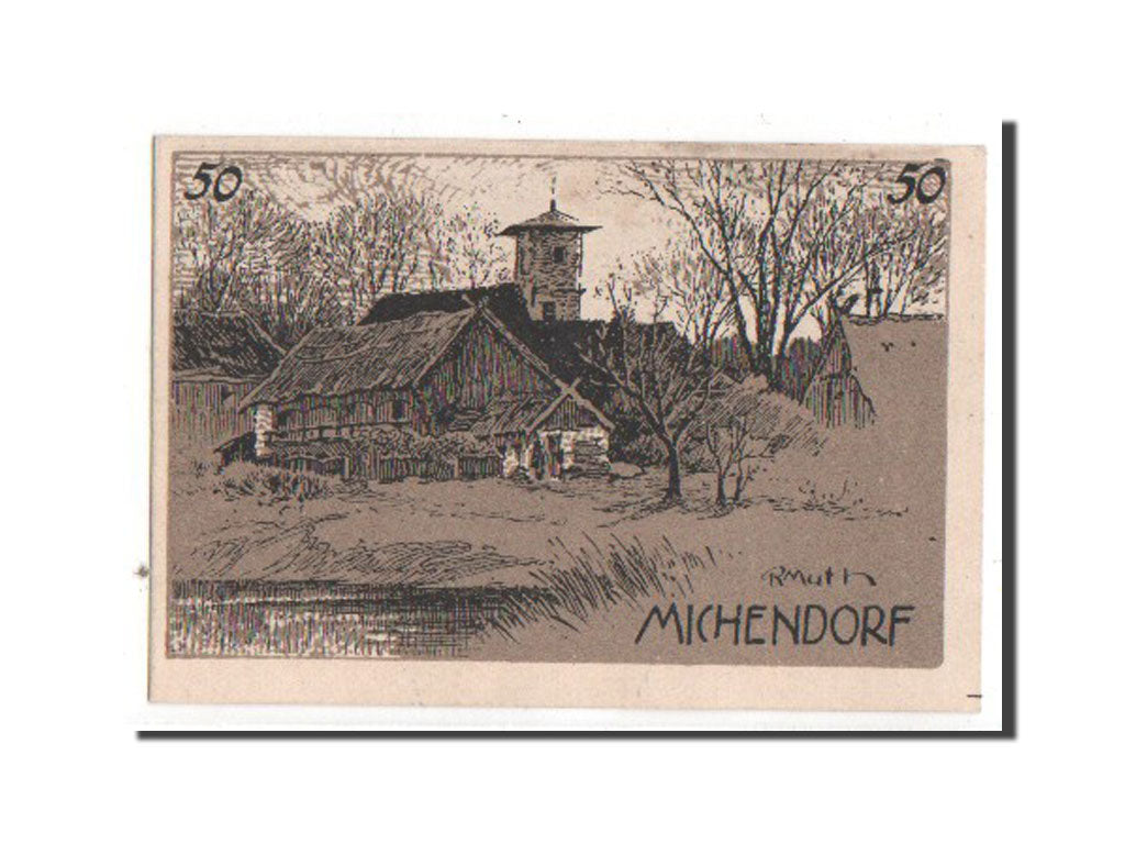 Banknote, Germany, Brandenburg, 50 Pfennig, 1921, UNC(63), Mehl:887.1