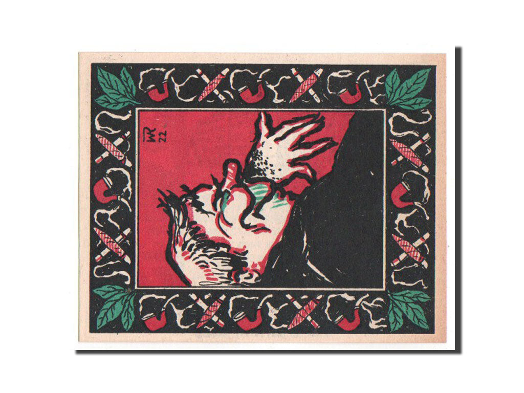Banknote, Germany, Leipzig Stadt, 75 Pfennig, 1921, UNC(65-70), Mehl:785.1