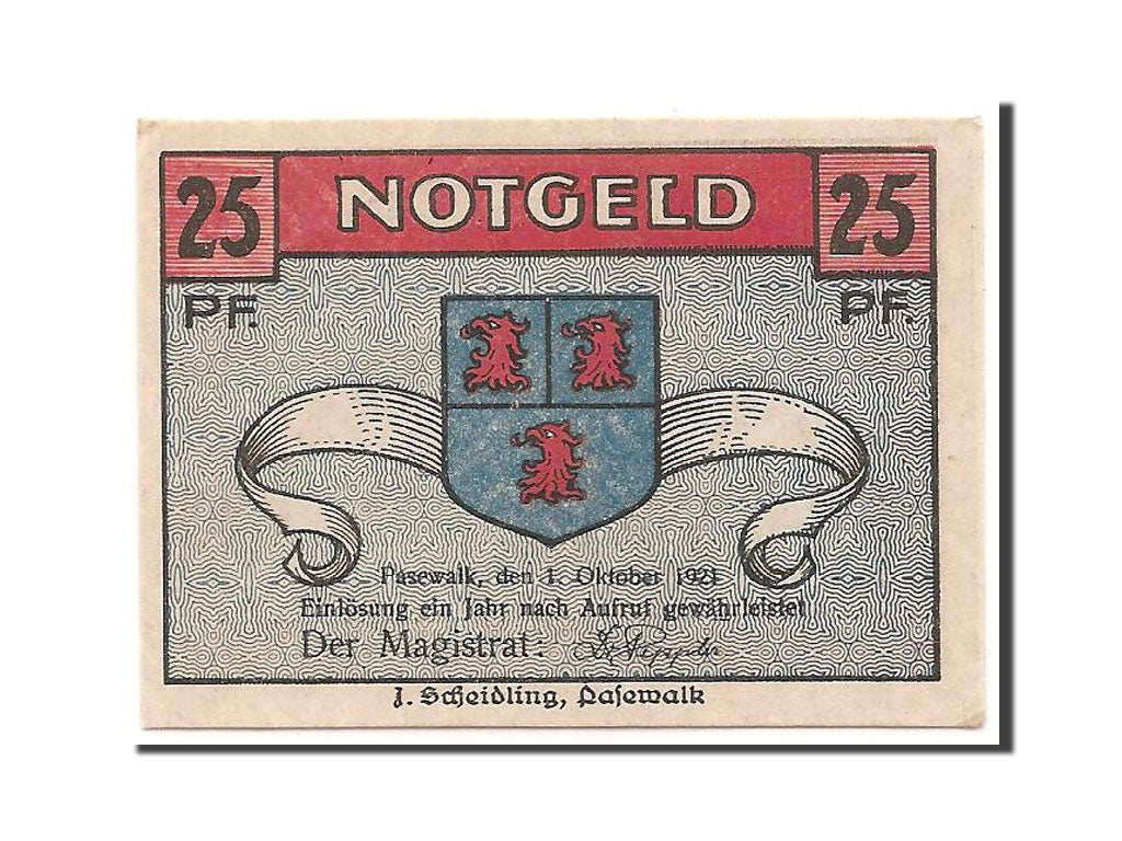 Banknote, Germany, Pommern, 25 Pfennig, 1921, UNC(63), Mehl:1049.1