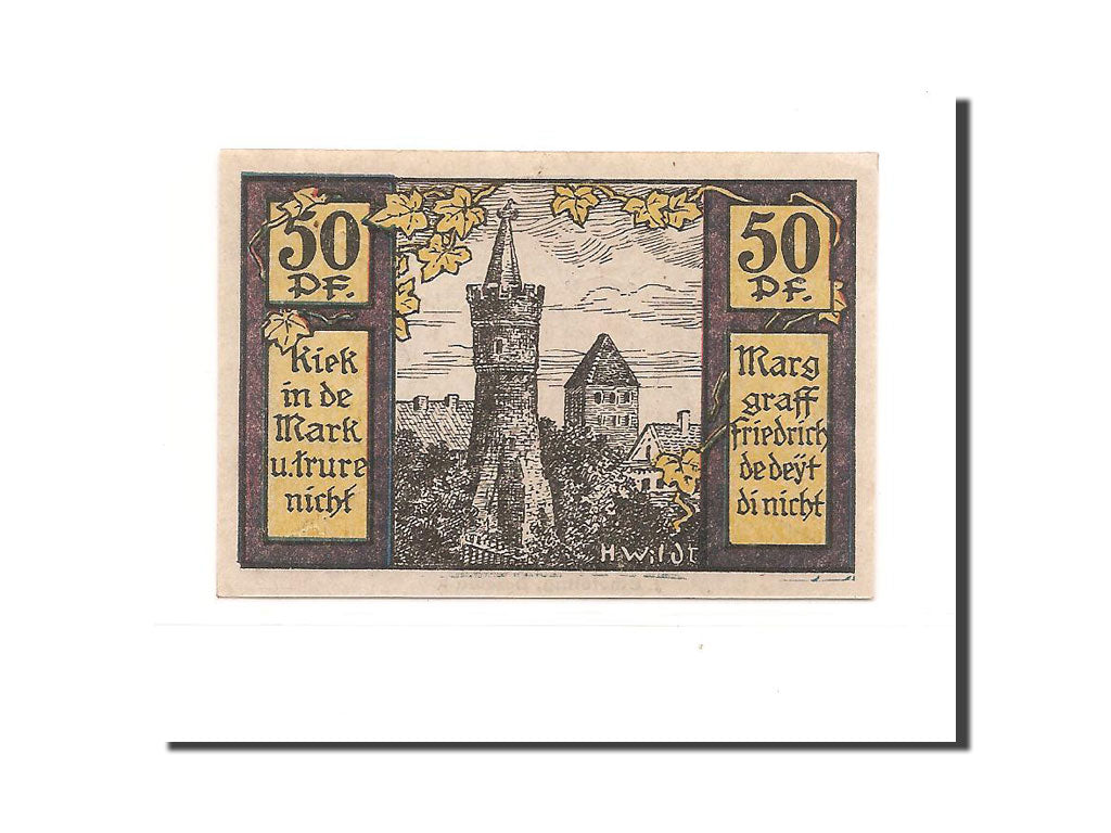 Banknote, Germany, Pommern, 50 Pfennig, 1921, UNC(63), Mehl:1049.1