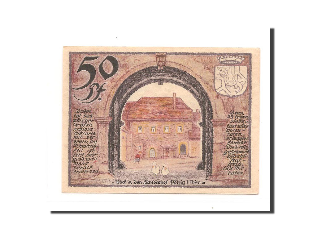 Banknote, Germany, Sachsen-Altenburg, 50 Pfennig, 1921, UNC(63), Mehl:1065.1